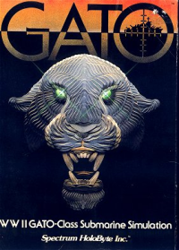 Gato Commodore 64 US box art